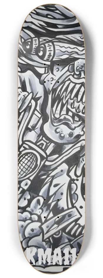KMA11 PSYCHOTRIP Skateboard Series #2 8-1/4 Skateboard Deck