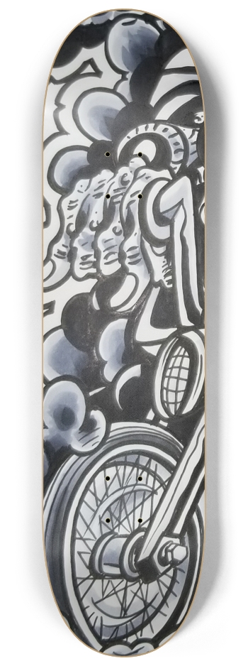 KMA11 8BALL Skateboard Series #1 8-1/4 Skateboard Deck