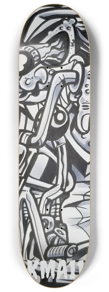 KMA11 8BALL Skateboard Series #2 8-1/4 Skateboard Deck