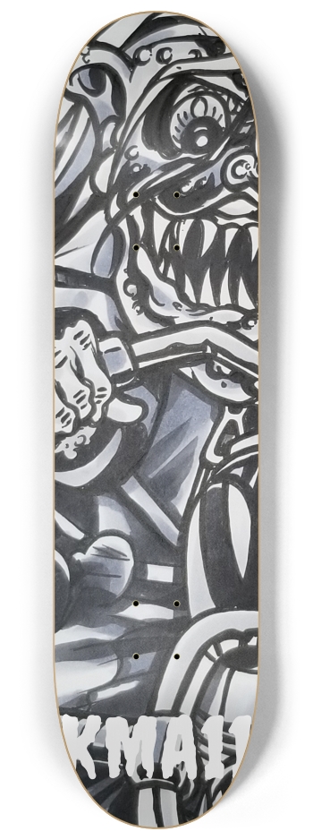 KMA11 BURNING INSIDE Skateboard Series  #2
