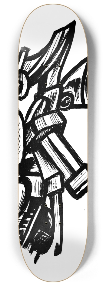 KMA11 OGSIDESHOW Skateboard Series #3 8-1/4 Skateboard Deck