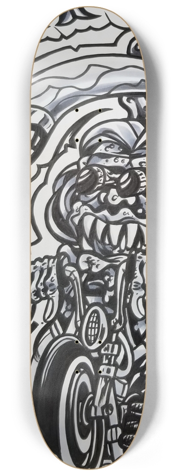 KMA11 PSYCHOTRIP Skateboard Series #1 8-1/4 Skateboard Deck