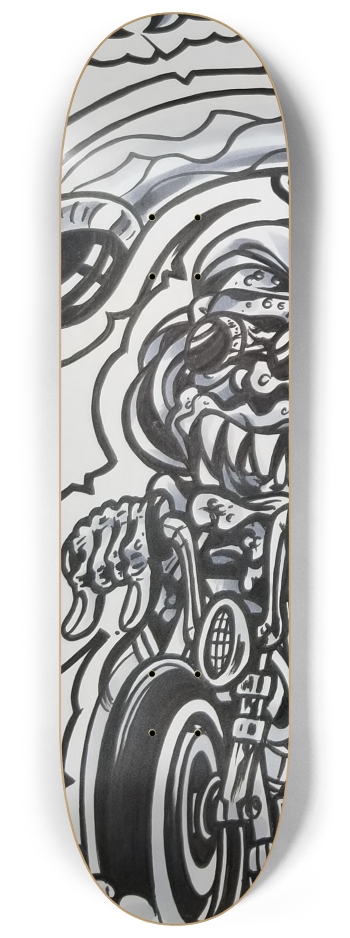 KMA11 PSYCHOTRIP Skateboard Series #1 8-1/4 Skateboard Deck