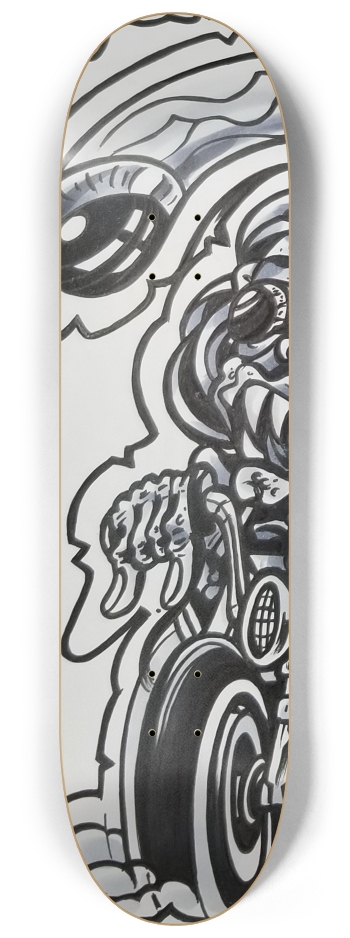 KMA11 PSYCHOTRIP Skateboard Series #1 8-1/4 Skateboard Deck