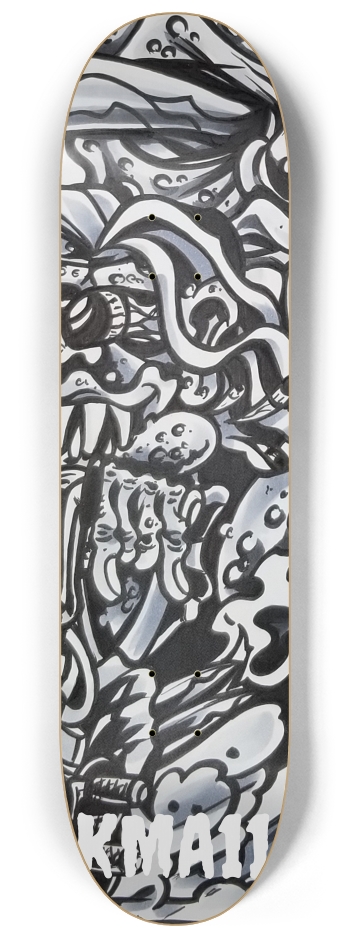 KMA11 PSYCHOTRIP Skateboard Series #2 8-1/4 Skateboard Deck
