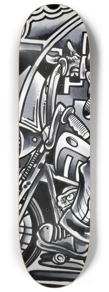 KMA11 SMOKING Skateboard Series #1 8-1/4 Skateboard Deck