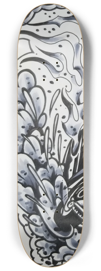 KMA11 TILLDEATH Skateboard Series #1 8-1/4 Skateboard Deck