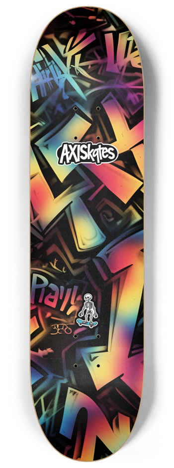 Urban Color - Custom Popsicle Urban Graffiti Vivid Color 8-1/4 Skateboard Deck