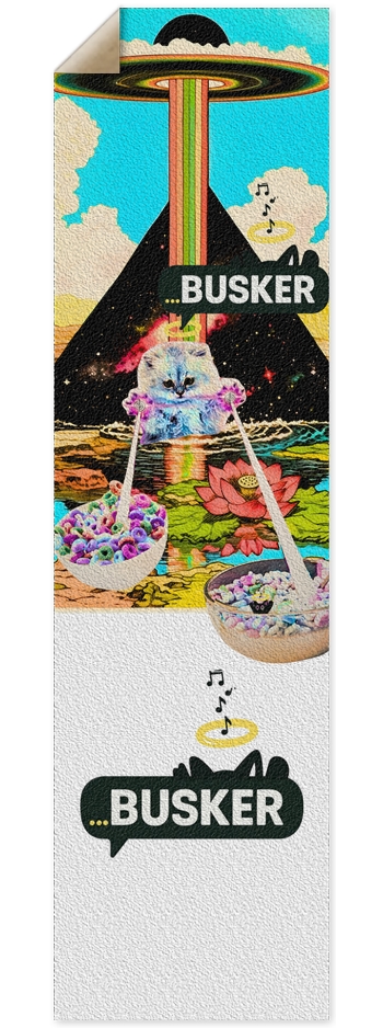 Krsna Cho Ku Rei...BUSKER 9x33 Griptape 9 x 33 Inch Griptape