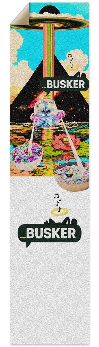 Krsna Cho Ku Rei...BUSKER 10x43 Grip Tape