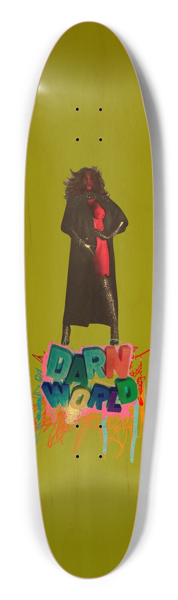 QUEEN OF TROLLS 9.125” Longboard Shape