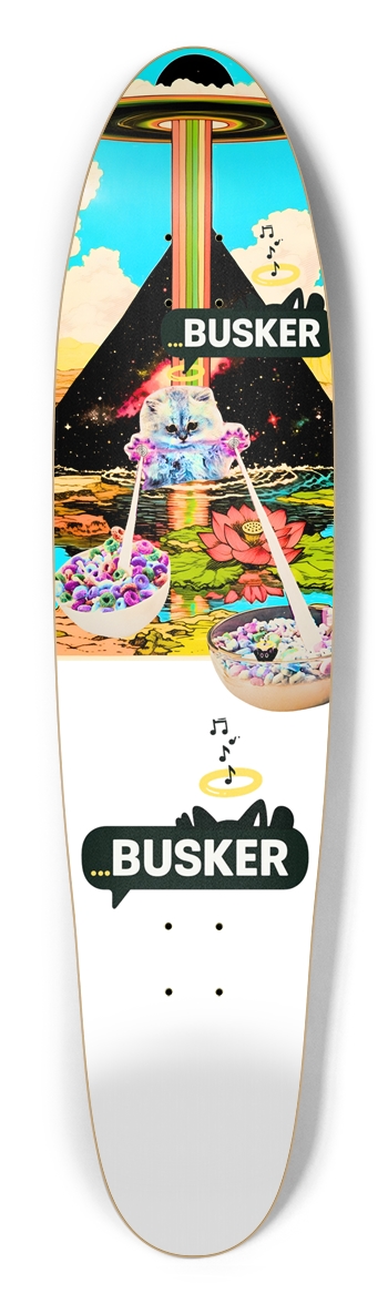 Krsna Cho Ku Rei Cereal...BUSKER Longboard