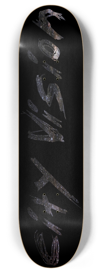 Black and Stars Name 8.00 8 Inch Skateboard Deck
