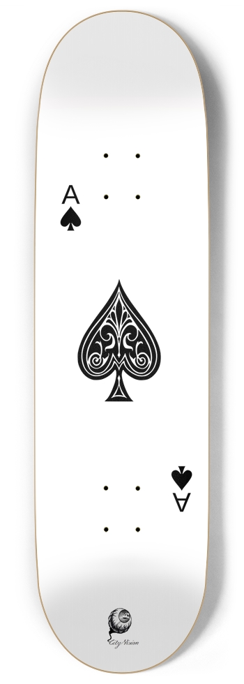 Ace of Spades 9.00 9 Inch Skateboard