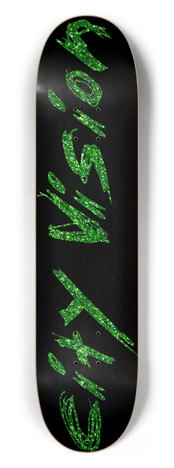 Black and Green Glitter Name 7.50