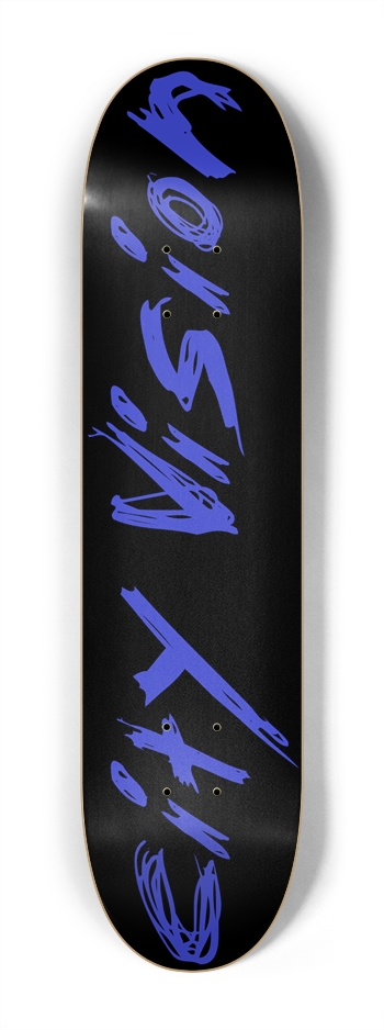 Black and Blue Name Mini 7.25 7-1/4 Mini/Kid Skateboard