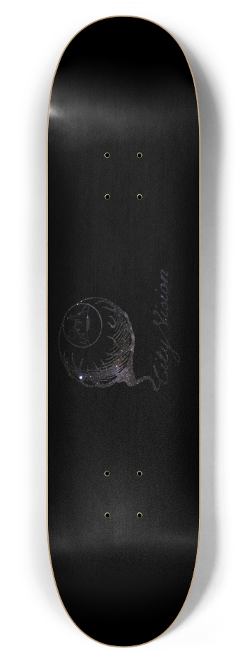 Black and Stars Logo 7.87 7-7/8 Skateboard Deck