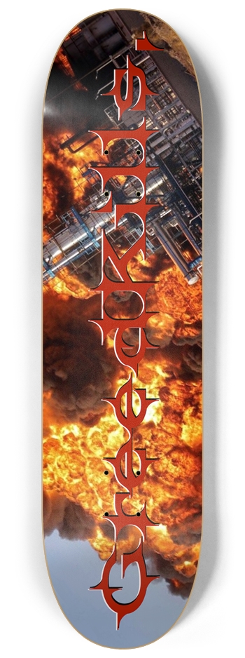 Oil Money. 8-1/4 Skateboard Deck