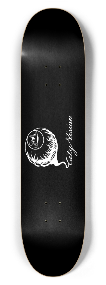 Black and White Logo 7.62 7-5/8 Skateboard Deck
