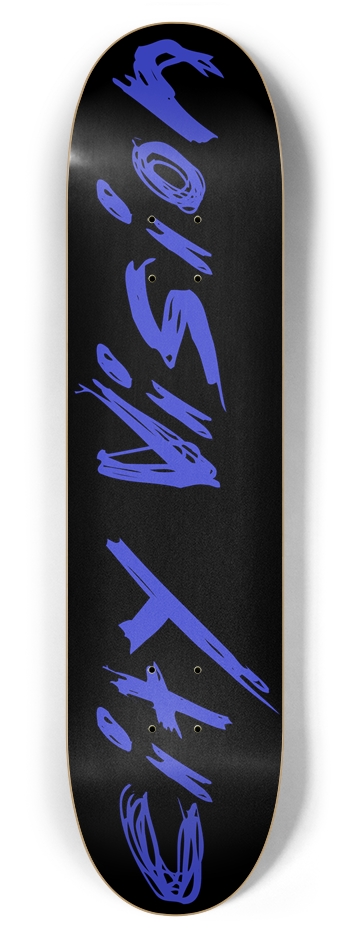 Black and Blue Name 7.87