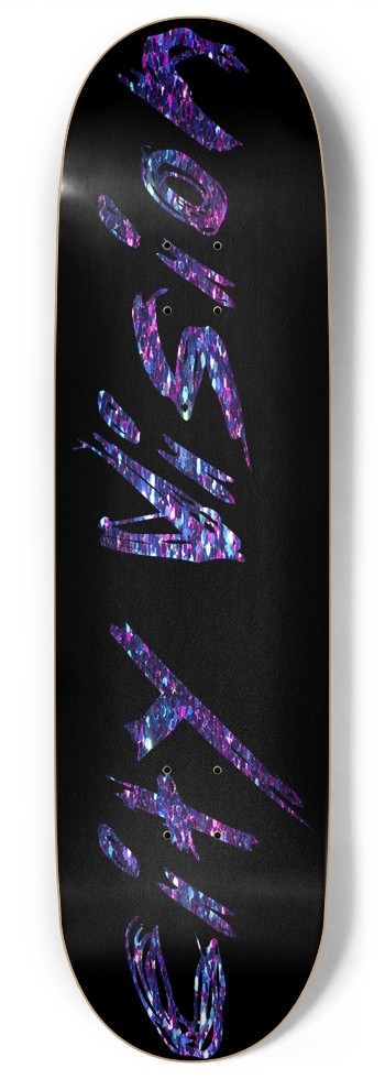 Black and Dark Rainbow Glitter Name 9.00