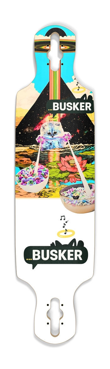Krsna Cho Ku Rei Cereal...BUSKER Drop Through Longboard