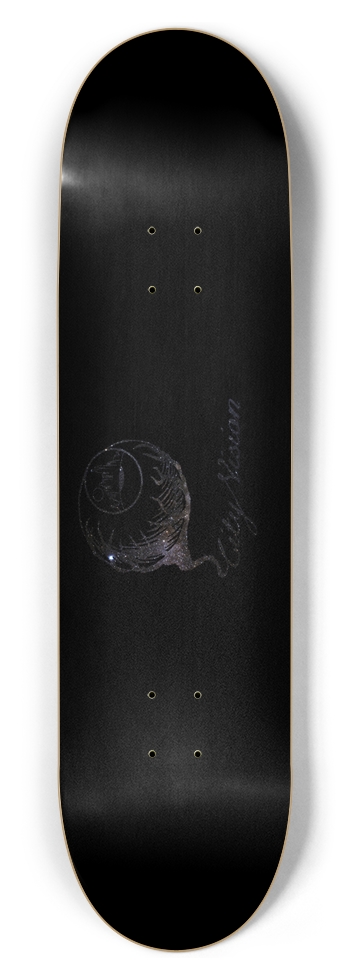 Black and Stars Logo 8.50 8-1/2 Skateboard Deck