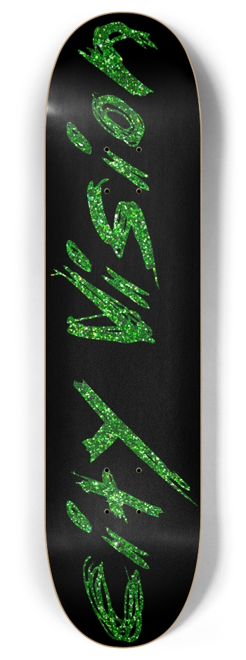 Black and Green Glitter Name 8.00