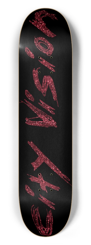 Black and Red Glitter Name 7.50