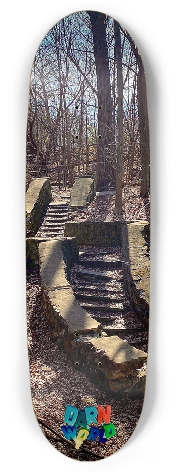 SANCTUARY WOODS PATIENT STAIRWAY 8.87” Football Shape