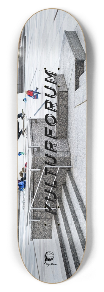 Kulturforum (Berlin) 8.50 8-1/2 Skateboard Deck