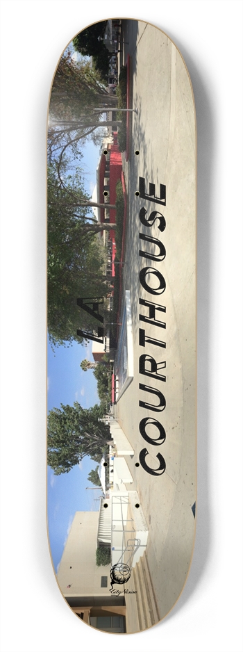 LA Courthouse (Los Angeles) 7.75 7-3/4 Skateboard Deck