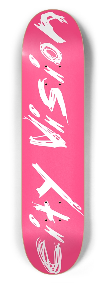 Hot Pink and White Name 7.50