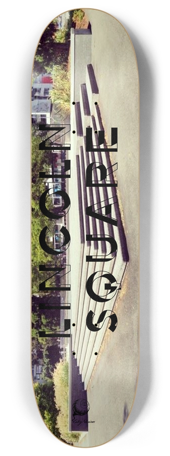Lincoln Square (Melbourne) 8.00 8 Inch Skateboard Deck