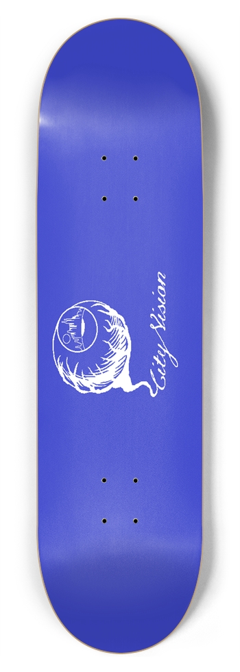 Blue and White Logo 8.75