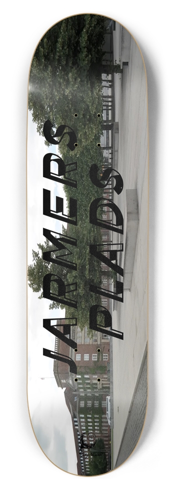 Jarmers Plads (Copenhagen) 8.75 8-3/4 Inch Skateboard