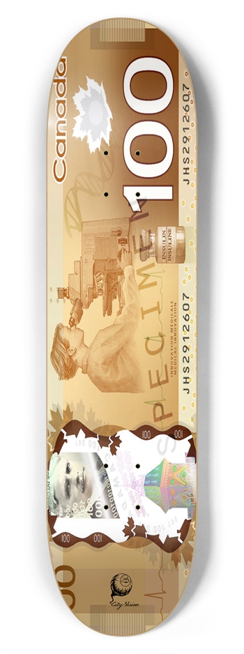 CAD 7.75 7-3/4 Skateboard Deck