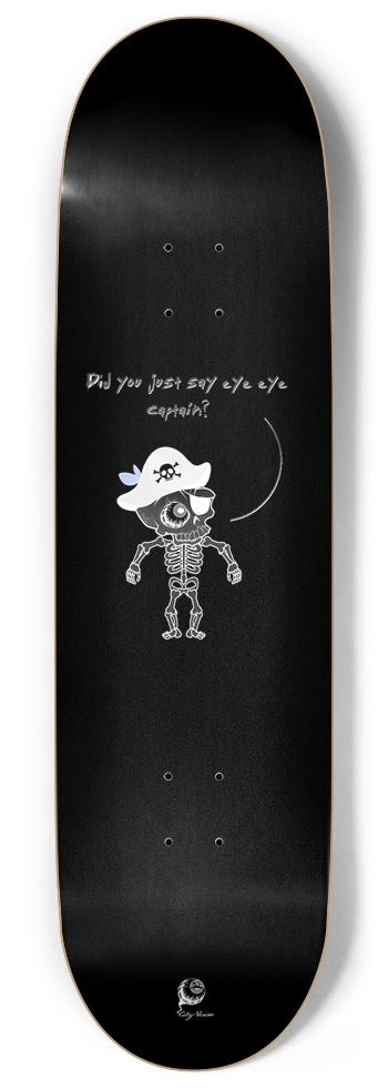 Eye Eye Captain Black 9.00 9 Inch Skateboard