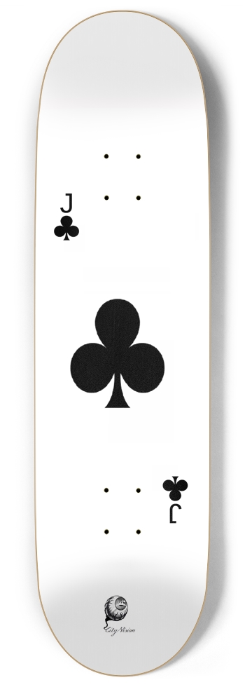 Jack of Clubs 9.00 9 Inch Skateboard