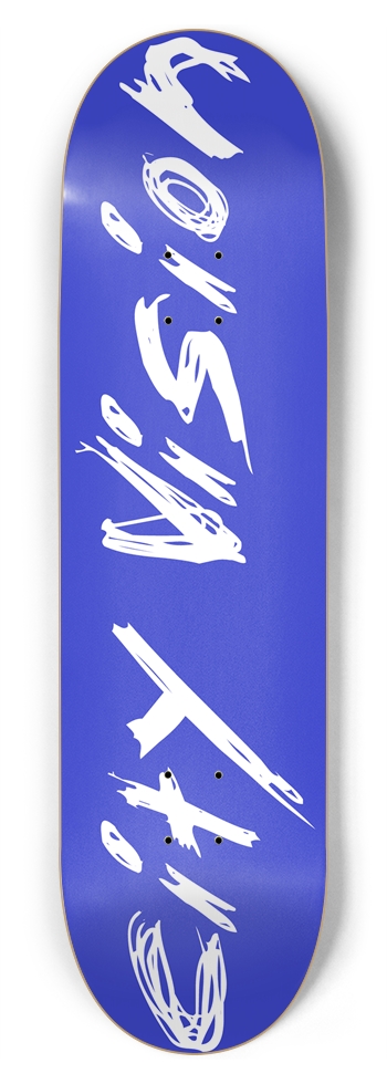 Blue and White Name 8.75