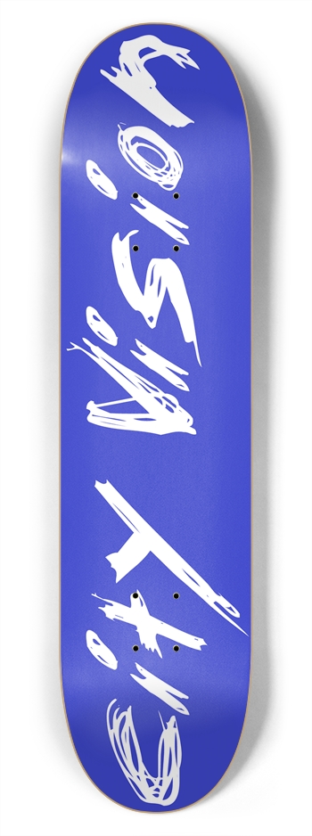 Blue and White Name 7.75