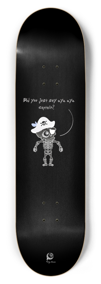 Eye Eye Captain Black 8.75 8-3/4 Inch Skateboard