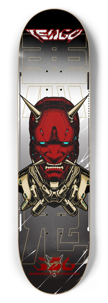 Tengu 8-1/2 Skateboard Deck