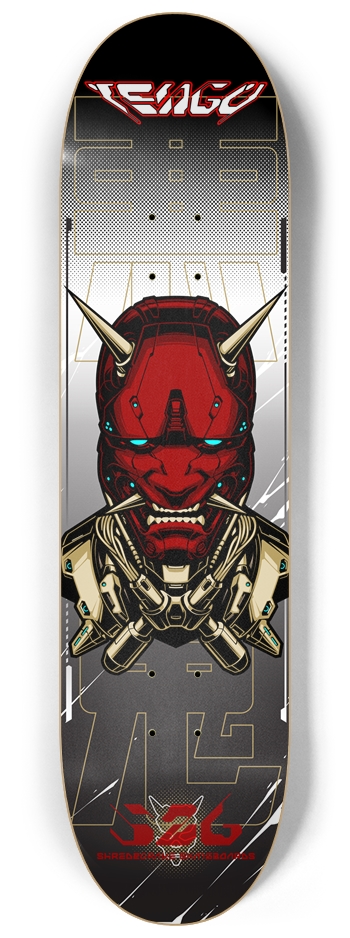 Tengu 8-1/4 Skateboard Deck