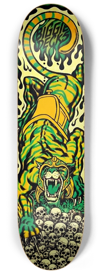 BIGGIE DECKS X BATTLECAT DECK 01 8-1/4 Skateboard Deck