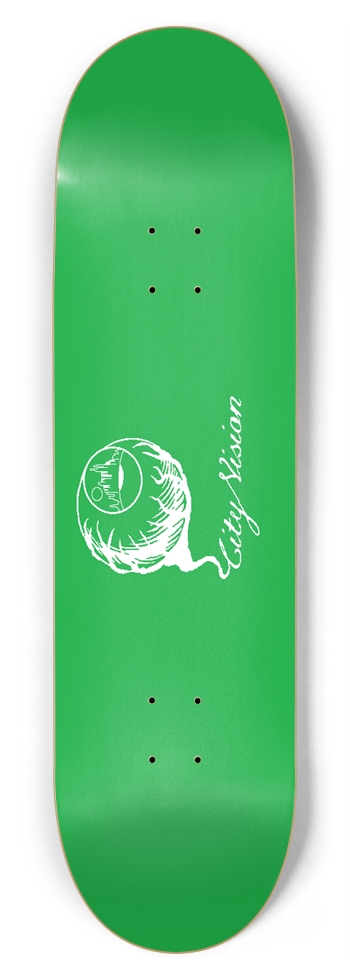 Green and White Logo 8.75