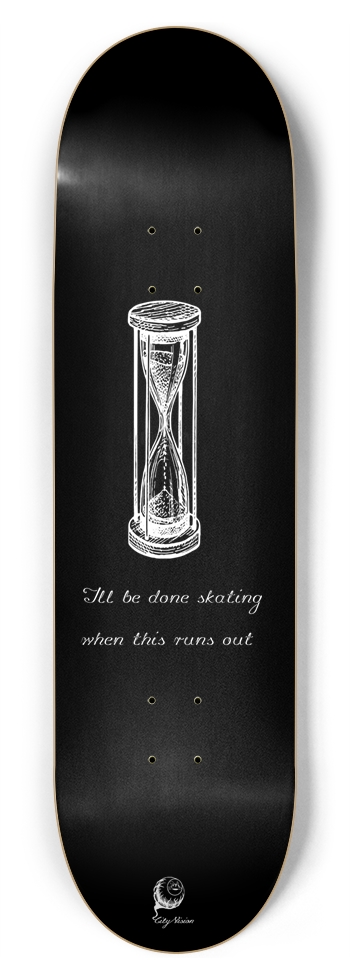 Hour Glass Black 8.75