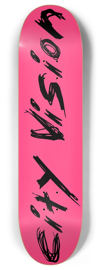 Hot Pink and Black Name 8.00