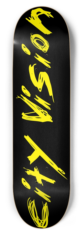 Black and Yellow Name 8.75