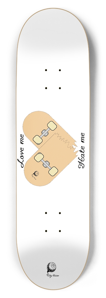 Love Hate White 8.75